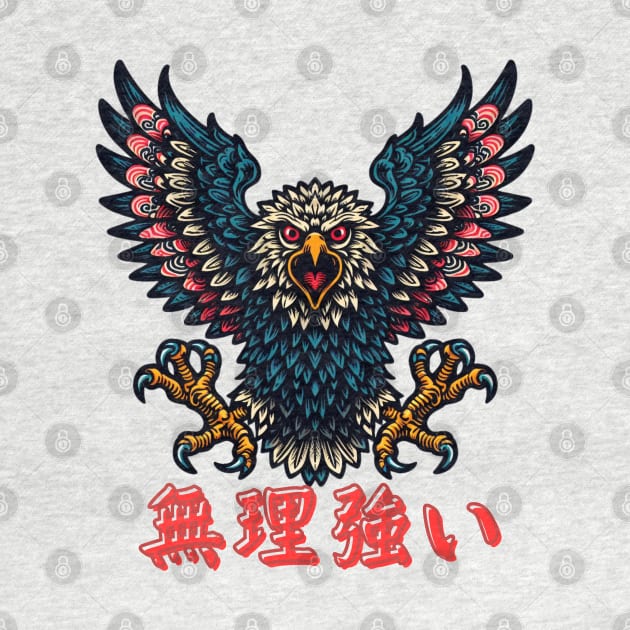 Japanese eagle tatto by Japanese Fever